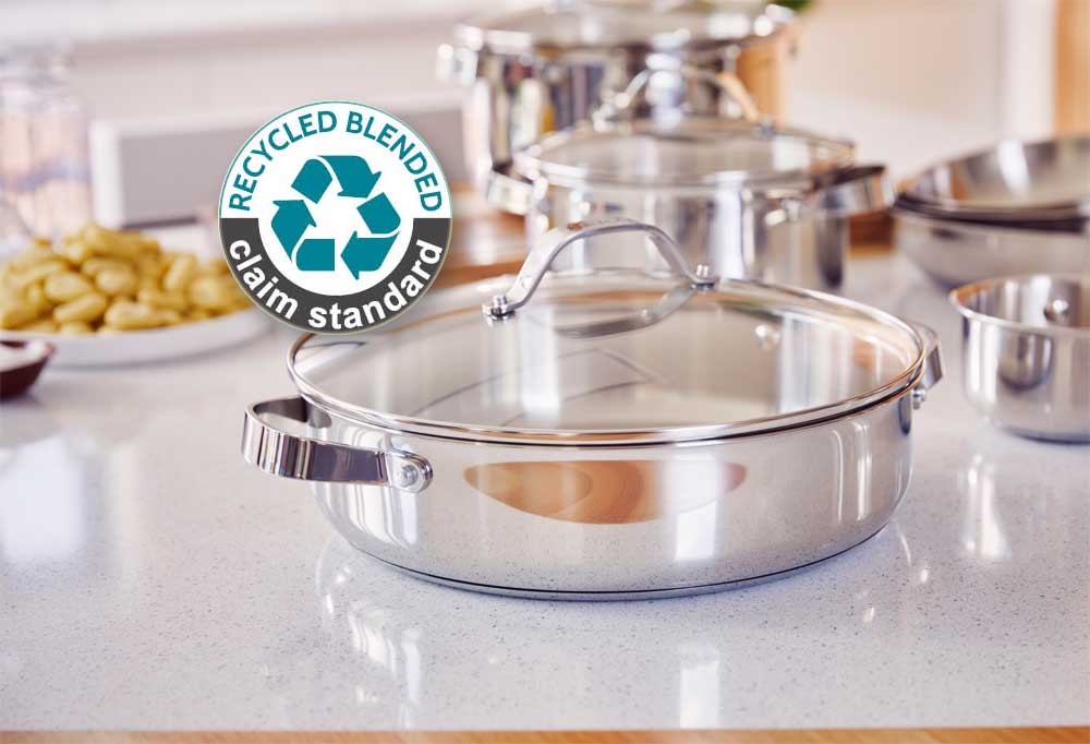 NEU: Pfannen aus recycletem Edelstahl