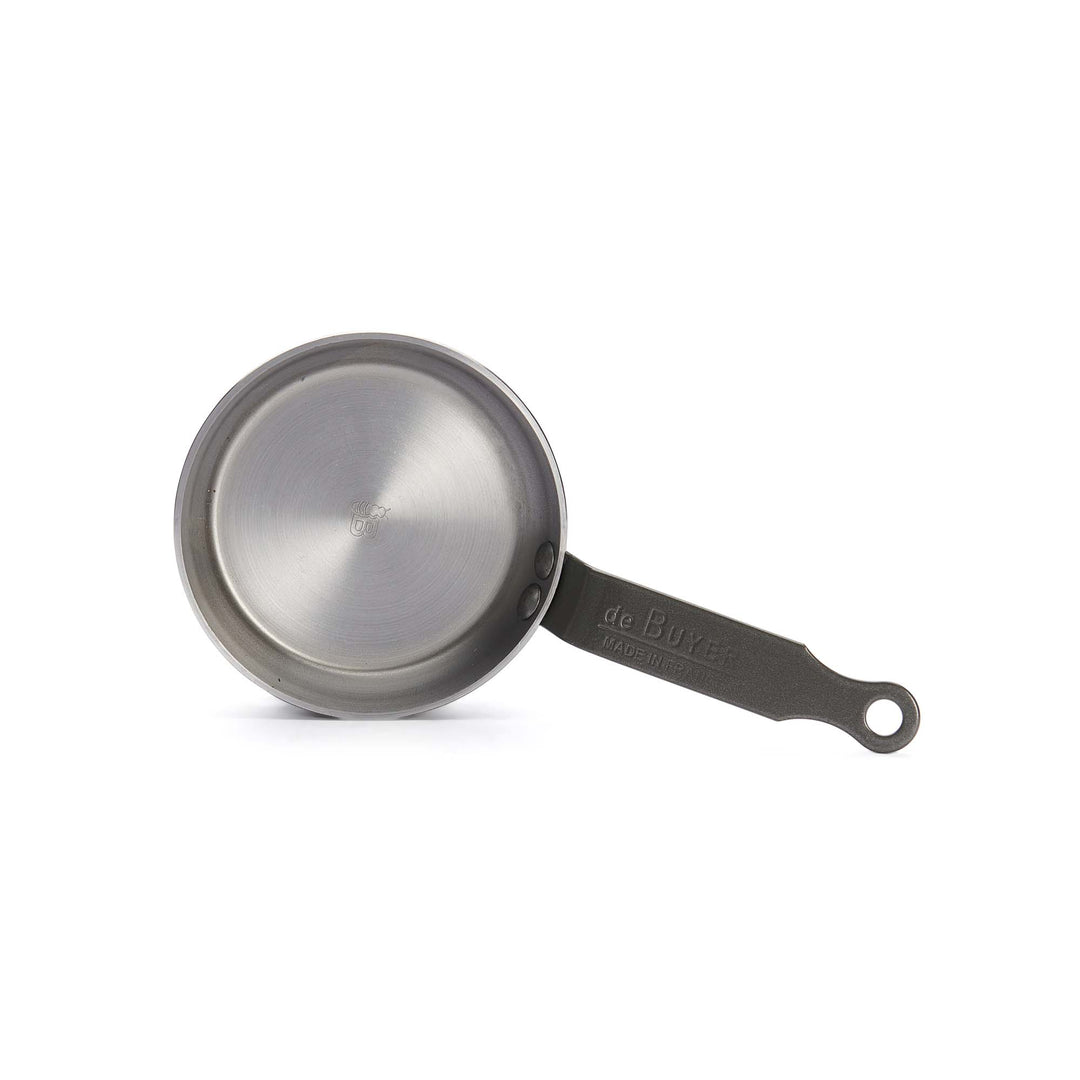 DE BUYER Padella Blini MINERAL B ELEMENT 12 cm piccola mini padella di ferro