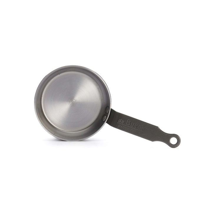DE BUYER Padella Blini MINERAL B ELEMENT 12 cm piccola mini padella di ferro