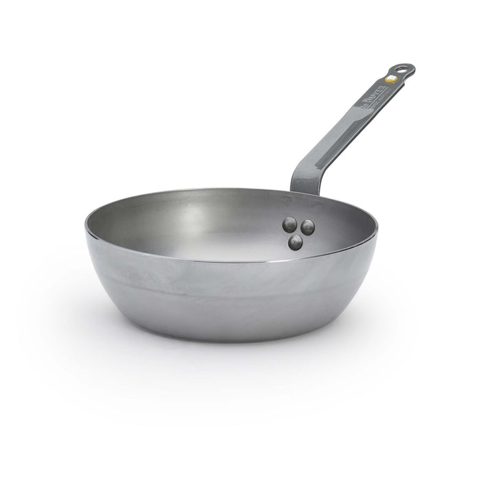 DE BUYER iron country pan MINERAL B ELEMENT 24 cm deep skillet