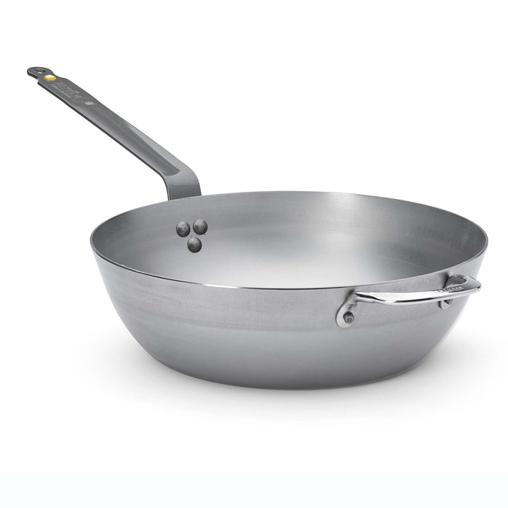 DE BUYER Padella alta in ferro MINERAL B ELEMENT 32 cm