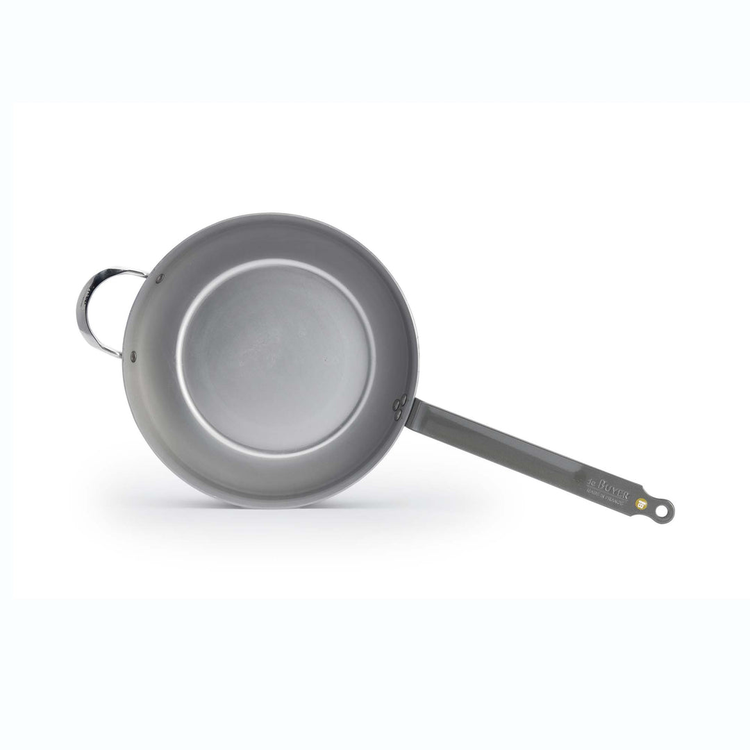 DE BUYER Padella alta in ferro MINERAL B ELEMENT 32 cm