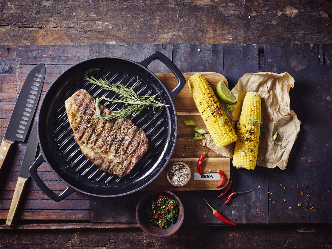 BEKA poêle à griller en fonte NORI 28 cm émail