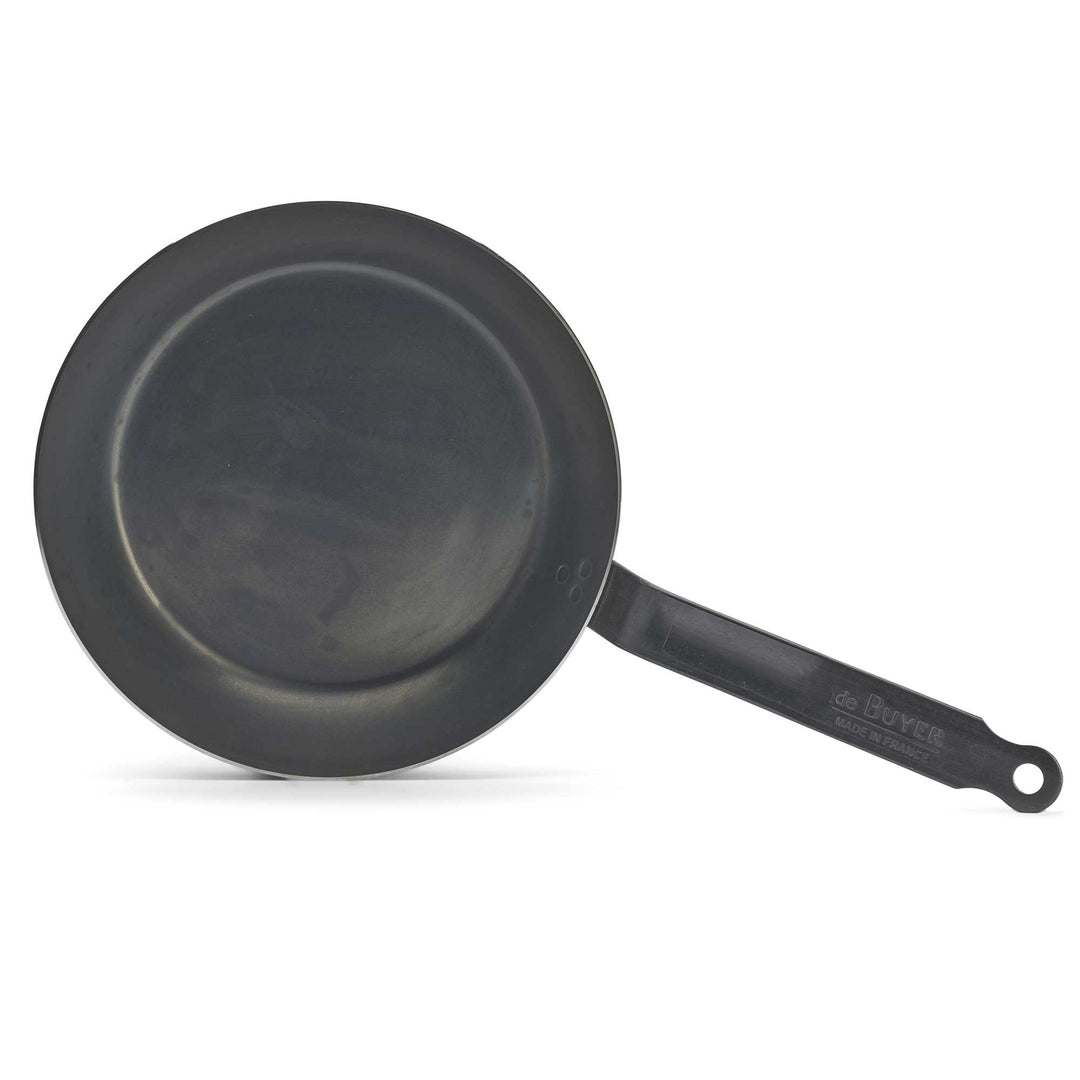 DE BUYER Eisenpfanne 24 cm BLUE CARBON Stahlpfanne