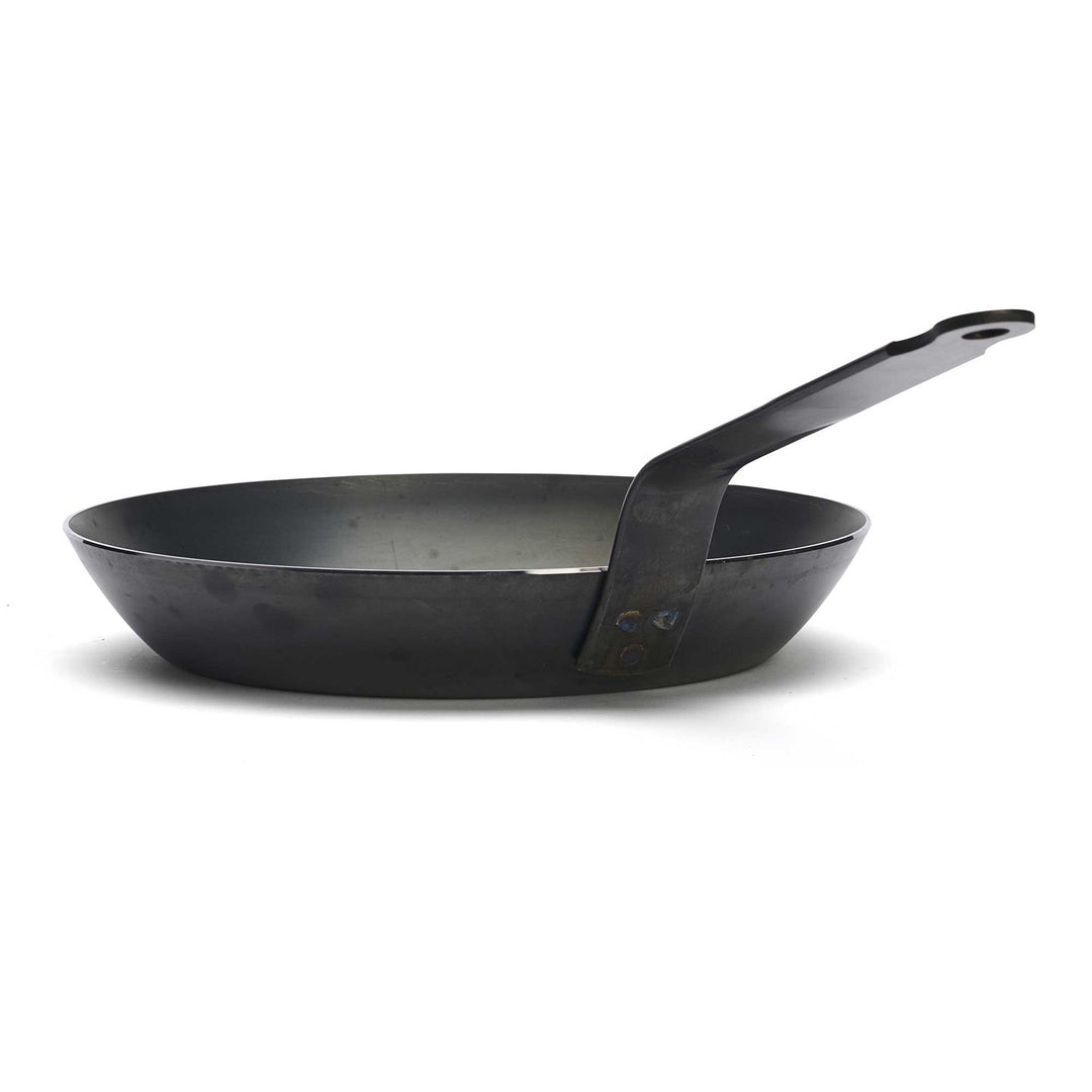 DE BUYER Eisenpfanne 24 cm BLUE CARBON Stahlpfanne