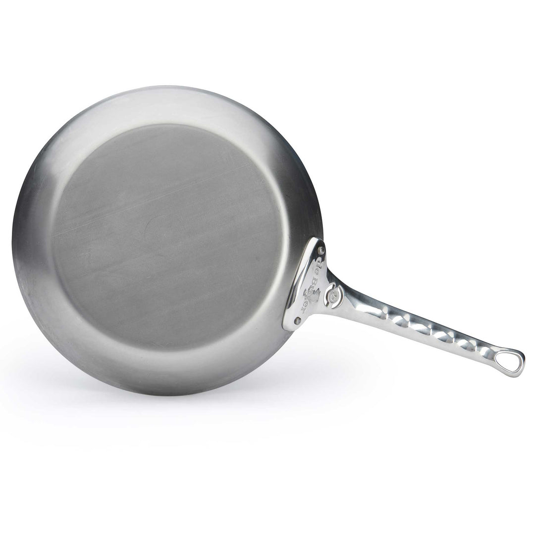 DE BUYER padella di ferro a prova di forno MINERAL B PRO 28 cm acciaio al carbonio con manico in acciaio inox