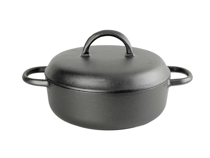 RONNEBY BRUK Casseruola in ghisa 3 litri MAESTRO 24 cm, già con prima brunitura 