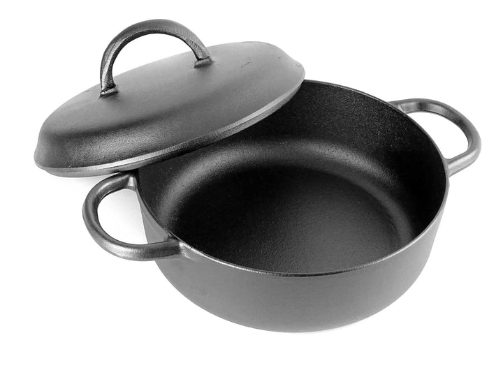 RONNEBY BRUK Casseruola in ghisa 3 litri MAESTRO 24 cm, già con prima brunitura 