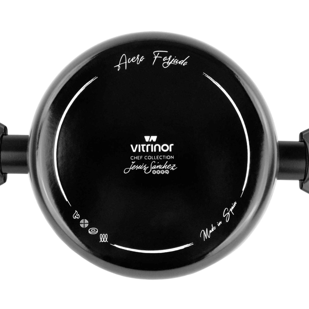 VITRINOR pentola in acciaio smaltato antiaderente CHEF COLLECTION 24 cm 4,4L