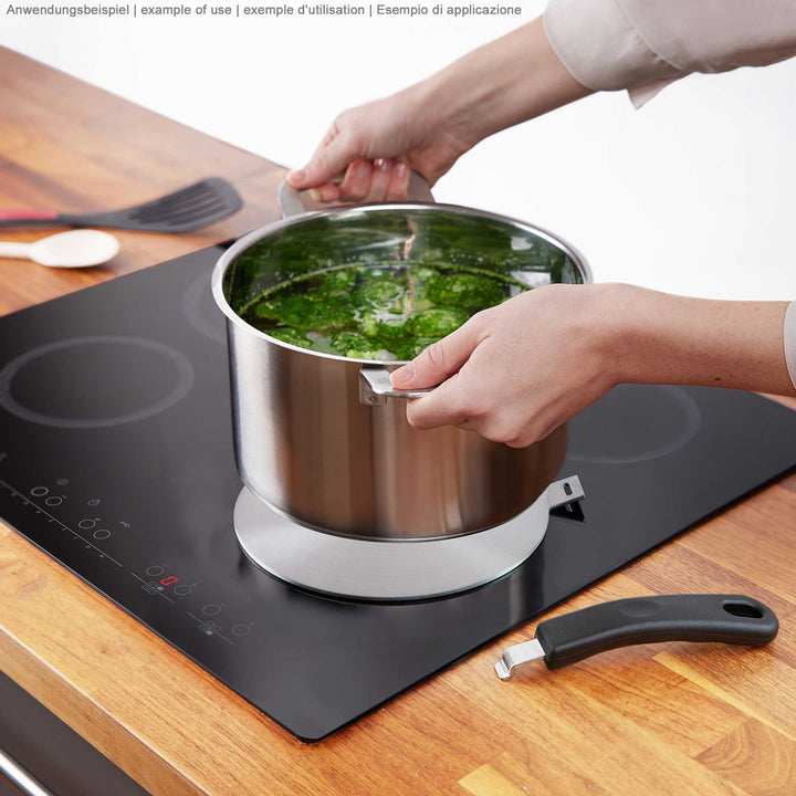 WESTMARK Adapterplatte für Induktion 24 cm mit abnehmbarem Griff