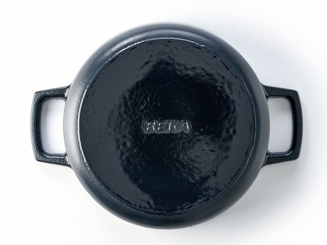 BEKA Gusseisen Topf NORI 26 cm Emaille mit Deckel 5 L