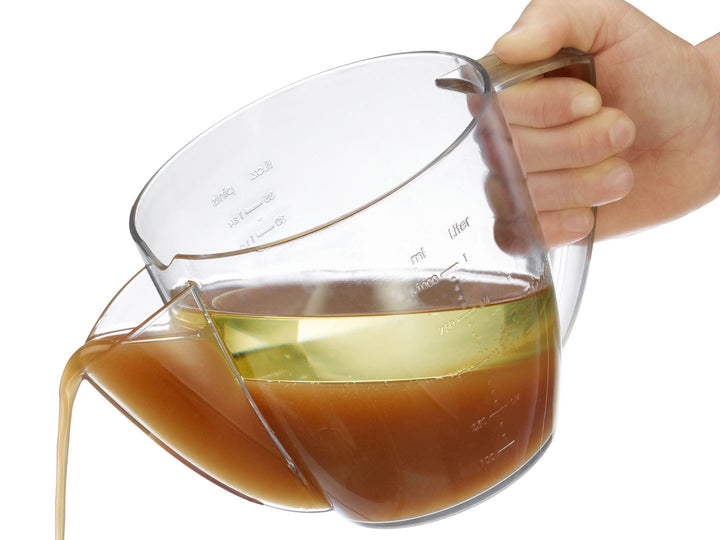 WESTMARK Fett-Trennkanne mit Sieb 1 Liter Soßentrenner