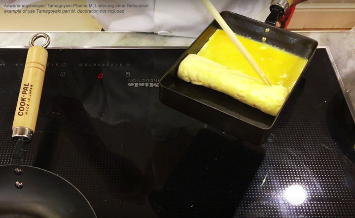 YOSHIKAWA Tamagoyaki Eisenpfanne M japanische Omelettepfanne Carbonstahl